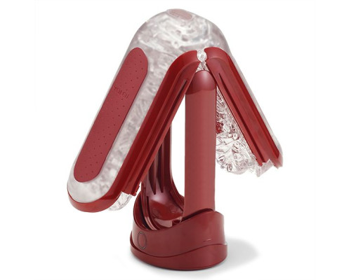 Красный мастурбатор Flip Zero Red   Warmer с подогревом