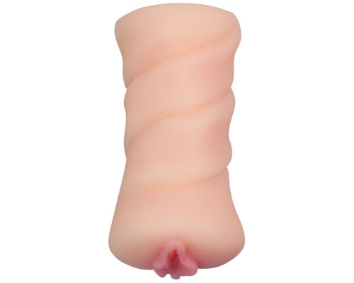 Телесный мастурбатор-вагина X-Basic Pocket Pussy без вибрации