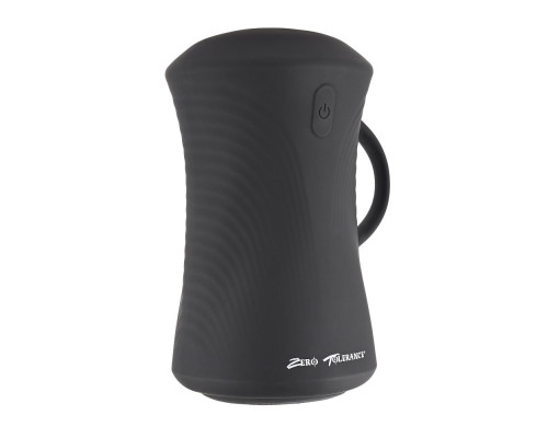 Черный вибромастурбатор с гироскопом Gyro Stroke