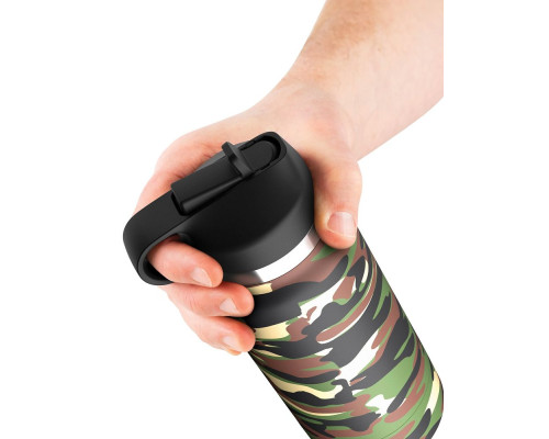 Мастурбатор в камуфляжной колбе Fap Flask