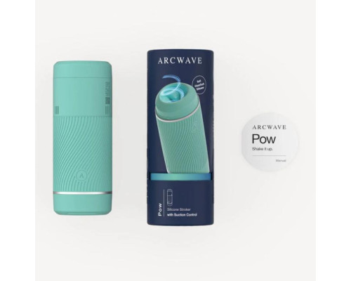 Мятный мастурбатор с контролем всасывания Arcwave Pow Stroker