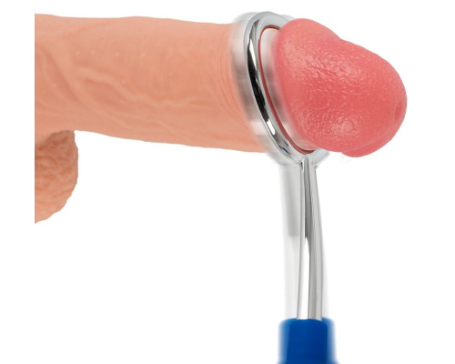 Синяя петля-стимулятор головки Glans Stimulation Loop - 19,1 см.