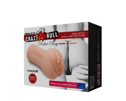 Телесный мастурбатор-вагина Maggie