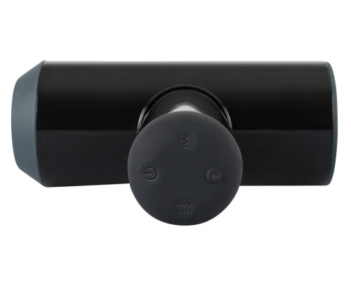 Черный мастурбатор с удобной ручкой Masturbator with 2 Functions