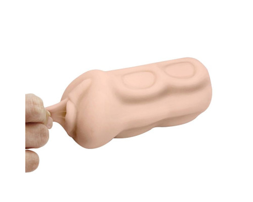 Упругий мастурбатор-вагина