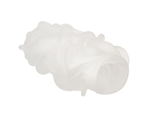 Двусторонний мастурбатор с желтым стимулирующим шариком Reversible Squishy Ball Stroker