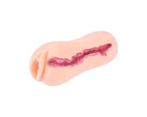 Мастурбатор-вагина Sanda с рельефным тоннелем