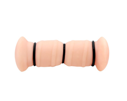 Телесный вибромастурбатор-вагина Michelle