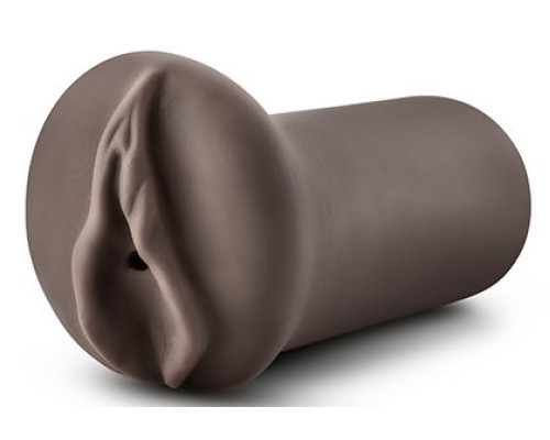 Коричневый мастурбатор-вагина Nicole s Kitty
