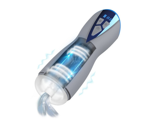 Интерактивный мастурбатор Eloa с вакуумом и вибрацией