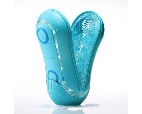 Голубой мастурбатор Tenga Flip ORB Ocean