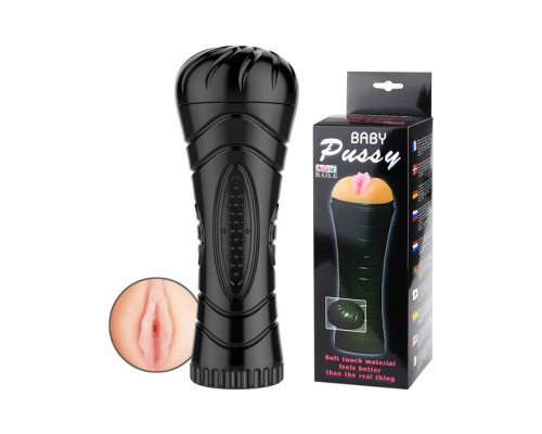 Мастурбатор-вагина в тубе без вибрации Baby Pussy
