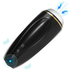 Роскошный мастурбатор Hawk с вибрацией, всасыванием и сдавливанием