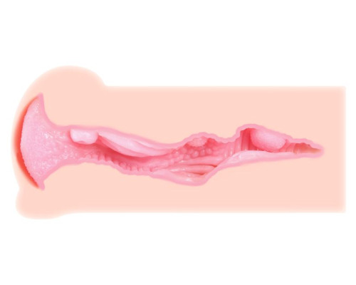 Мастурбатор-вагина с двойным слоем материала Haru