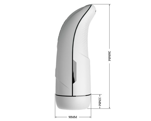 Вибромастурбатор Marissa с функцией нагрева и подвижным язычком