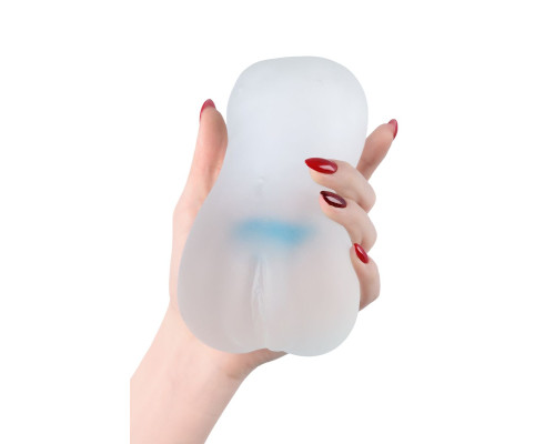 Прозрачный реалистичный мастурбатор Juicy Pussy Hot Crystal