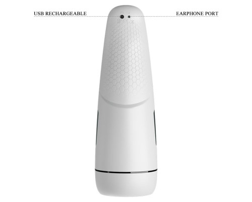 Вибромастурбатор Marissa с функцией нагрева и подвижным язычком