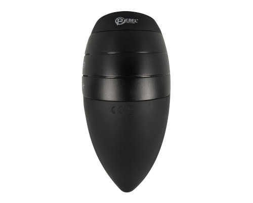 Черный мастурбатор с гибкими крылышками