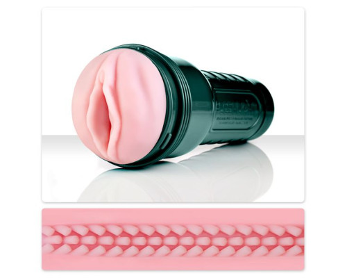 Мастурбатор-вагина Fleshlight - Vibro Pink Lady Touch с вибрацией