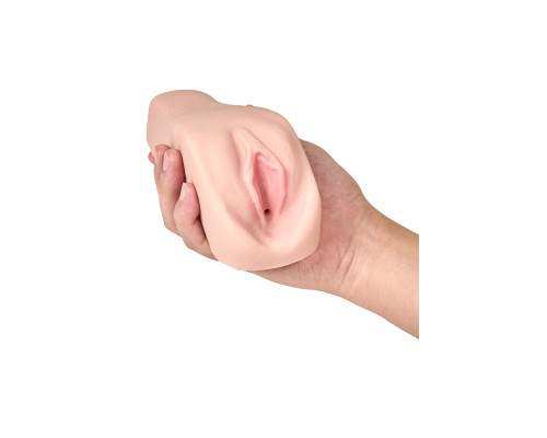 Мастурбатор-вагина с вибрацией Soft   Wet Natasha Realistic Beige Masturbator