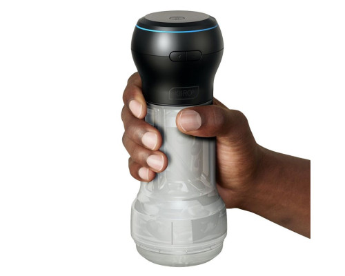 Набор PowerBlow   Feel Pocket Stroker Crystal: мастурбатор и интерактивная насадка