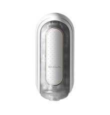 Белый мастурбатор Flip Zero с вибрацией