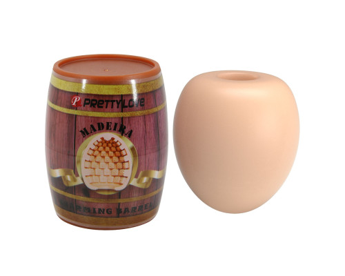 Мастурбатор в футляре-бочке Charming Barrel Madeira