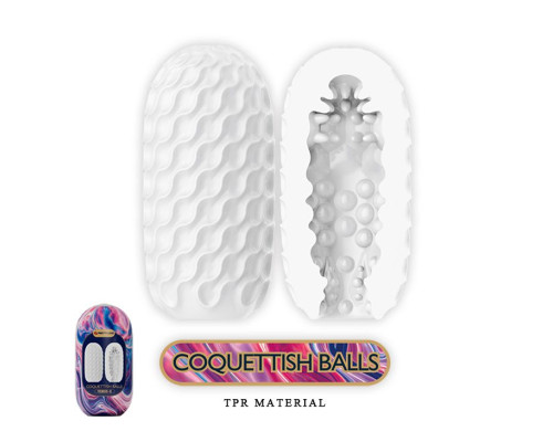 Мастурбатор в форме яйца Coquettish Balls