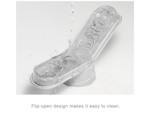 Белый мастурбатор Flip Zero