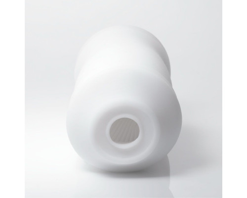 Белый 3D мастурбатор ZEN