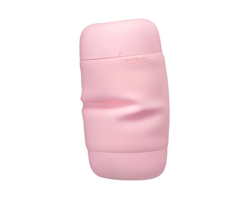 Розовый мастурбатор Tenga Puffy
