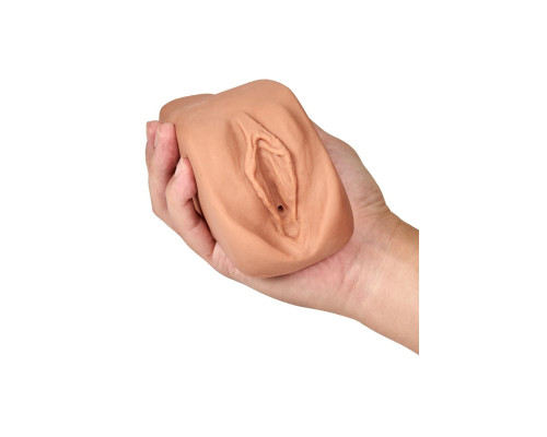 Мастурбатор-вагина с вибрацией Soft   Wet Renata Realistic Tan Masturbator