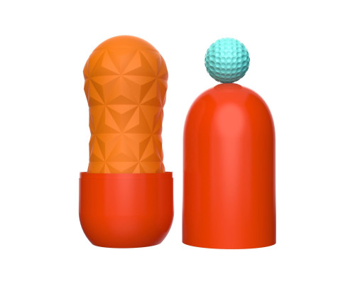 Оранжевый мастурбатор Victoria