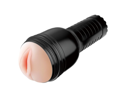 Мастурбатор-вагина с 4 уровнями вибрации и выносным пультом