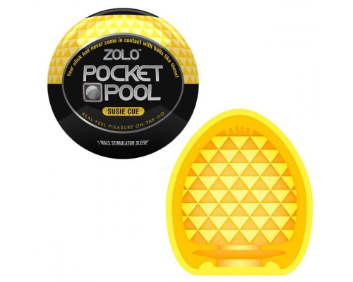 Эластичный мастурбатор Zolo Susie Cue