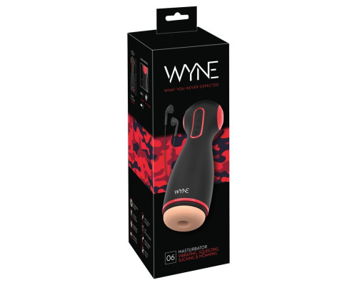 Мастурбатор WYNE Masturbator 06 с двумя моторами