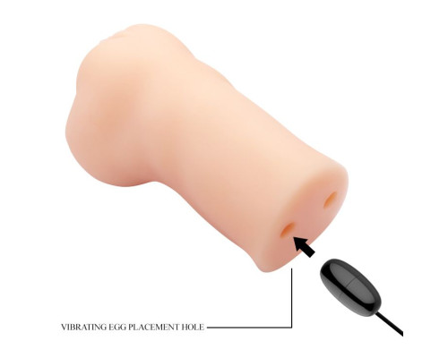 Телесный мастурбатор-вагина Rocket Pussy Nadya с вибрацией