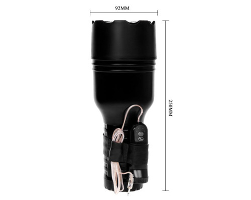 Мастурбатор-вагина с 4 уровнями вибрации и выносным пультом