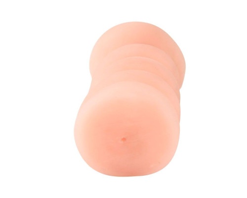 Мастурбатор-вагина с вибрацией и углублениями под пальцы