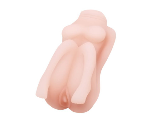 Телесный мастурбатор в виде миниатюрной девушки