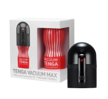 Набор Tenga Vacuum Max: мастурбатор и устройство для создания вакуума