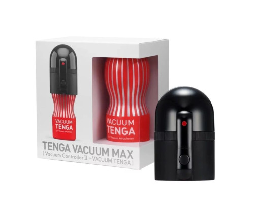 Набор Tenga Vacuum Max: мастурбатор и устройство для создания вакуума