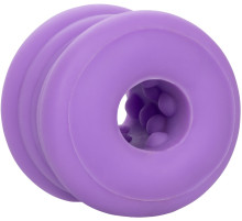 Фиолетовый мастурбатор-бампер из жидкого силикона Dirty Luv