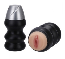 Мастурбатор-вагина в пластиковой колбе HUMBLE PLEASURE