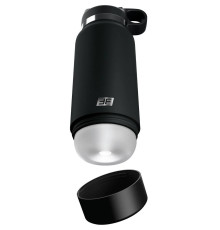Черный мастурбатор в виде бутылки Fap Flask