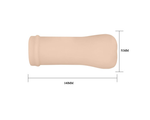 Мастурбатор с узким входом Sweety - 14,9 см.