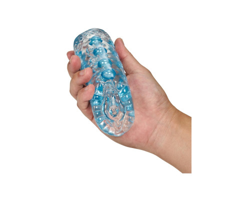 Прозрачный мастурбатор-вагина Super Stroker