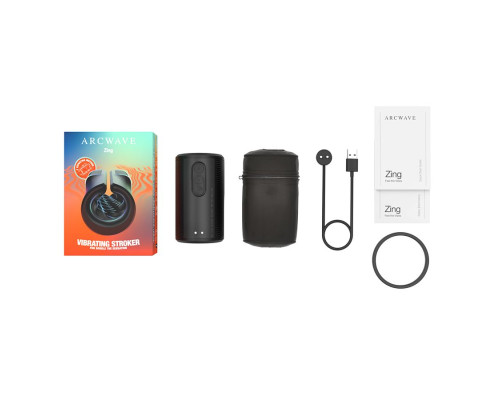 Черный вибромастурбатор ARCwave Zing