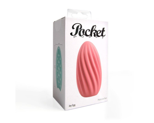 Красный мастурбатор-яйцо Joy Egg