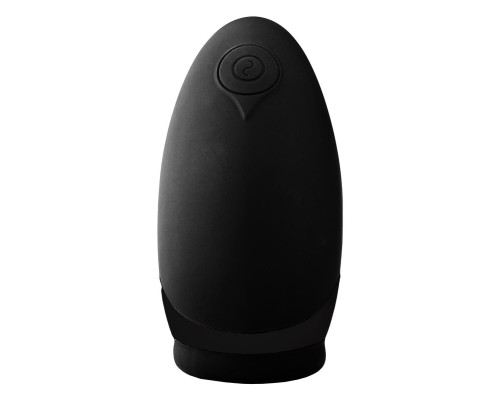 Мастурбатор с вибрацией и функцией нагрева Squeezable Stroker